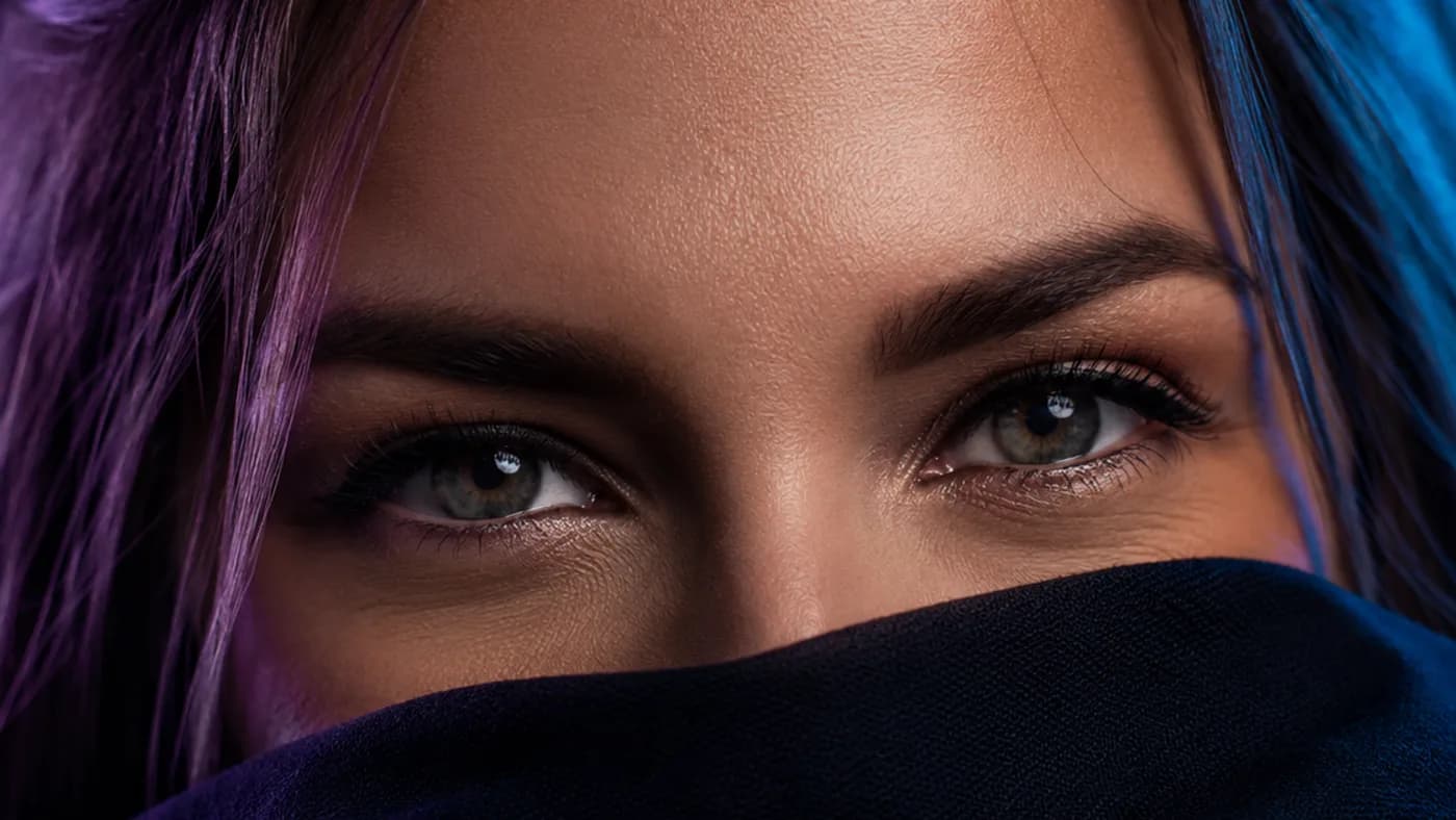 how to smile with your eyes
